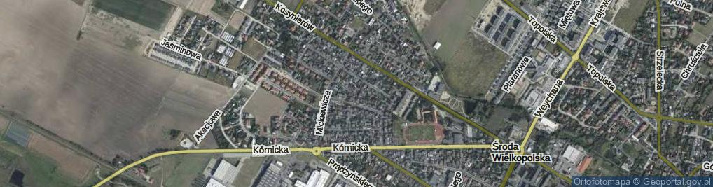 Zdjęcie satelitarne Konopnickiej Marii ul.